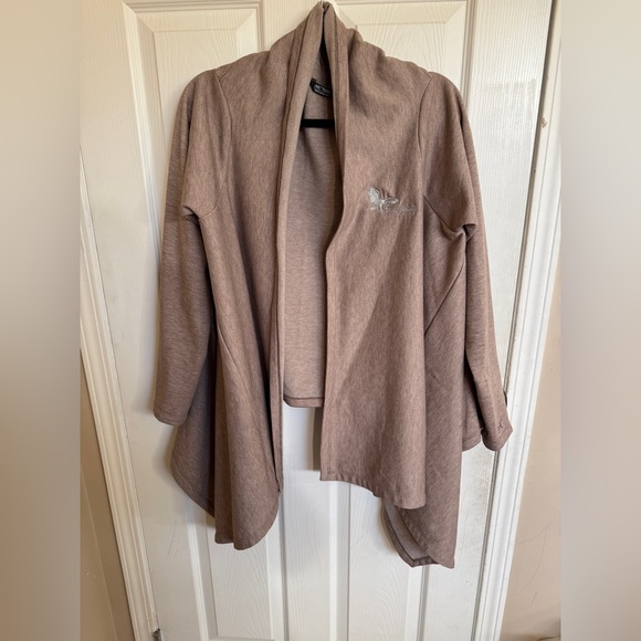Arc'teryx Sweaters - ARC'TERY Nyara Wrap Coat Cardigan Womens Size L Open Front Cardigan